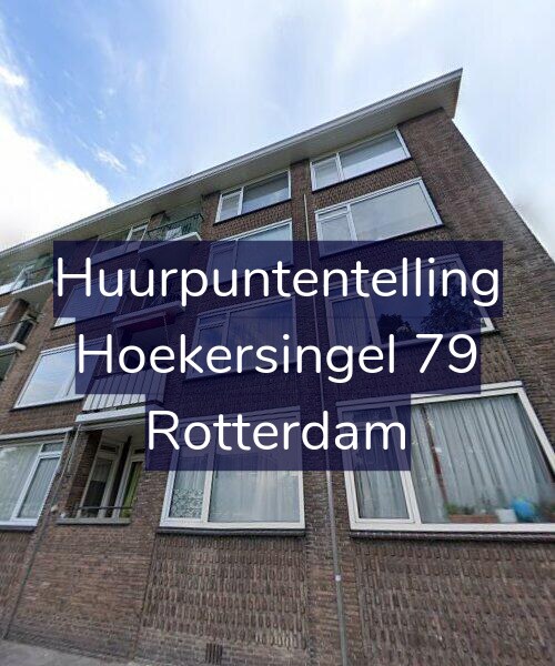 Foto gevel Huurpuntentelling voor Hoekersingel 79, Rotterdam