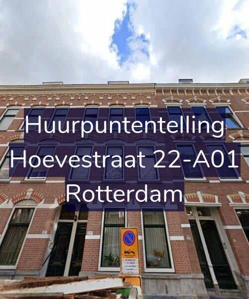 Foto gevel Huurpuntentelling voor Hoevestraat 22-A01, Rotterdam