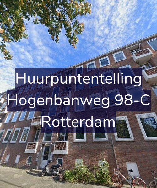 Foto gevel Huurpuntentelling voor Hogenbanweg 98-C, Rotterdam