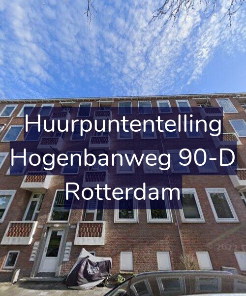 Foto gevel Huurpuntentelling voor Hogenbanweg 90-D, Rotterdam