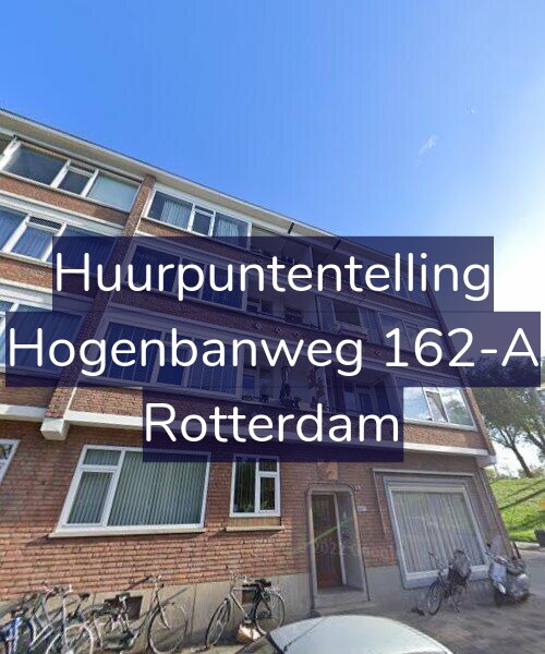 Foto gevel Huurpuntentelling voor Hogenbanweg 162-A, Rotterdam