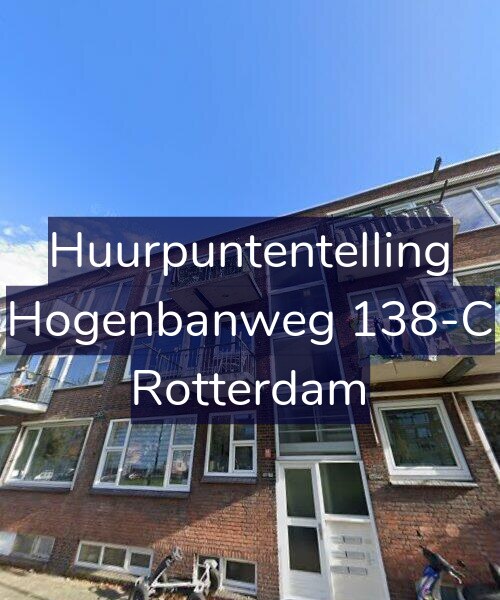 Foto gevel Huurpuntentelling voor Hogenbanweg 138-C, Rotterdam