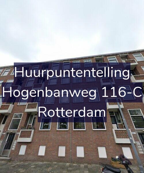 Foto gevel Huurpuntentelling voor Hogenbanweg 116-C, Rotterdam
