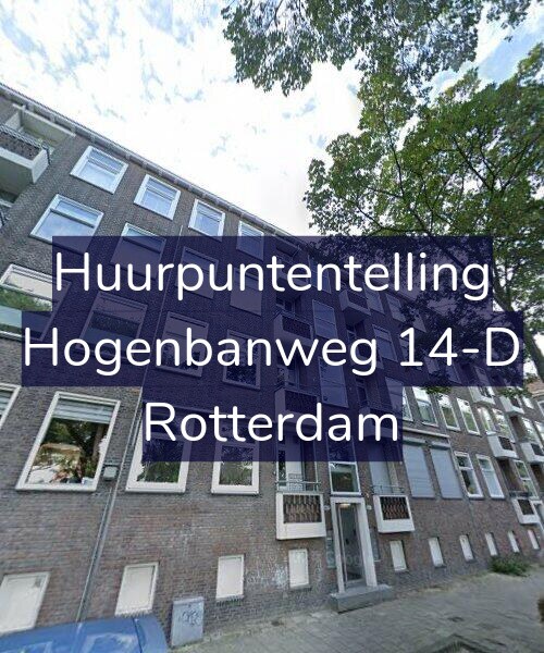 Foto gevel Huurpuntentelling voor Hogenbanweg 14-D, Rotterdam