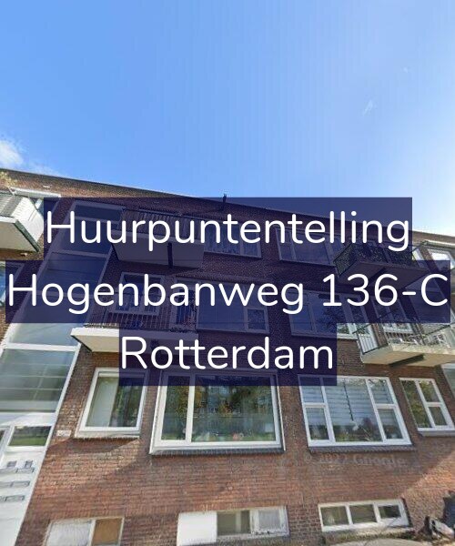 Foto gevel Huurpuntentelling voor Hogenbanweg 136-C, Rotterdam