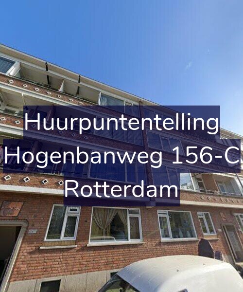 Foto gevel Huurpuntentelling voor Hogenbanweg 156-C, Rotterdam