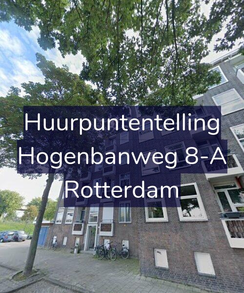 Foto gevel Huurpuntentelling voor Hogenbanweg 8-A, Rotterdam