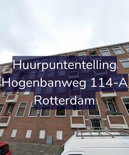 Foto gevel Huurpuntentelling voor Hogenbanweg 114-A, Rotterdam