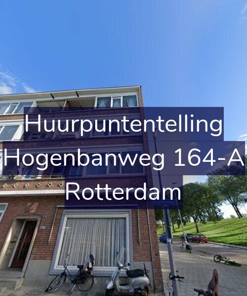 Foto gevel Huurpuntentelling voor Hogenbanweg 164-A, Rotterdam