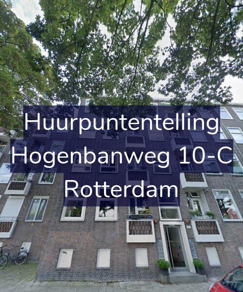 Foto gevel Huurpuntentelling voor Hogenbanweg 10-C, Rotterdam