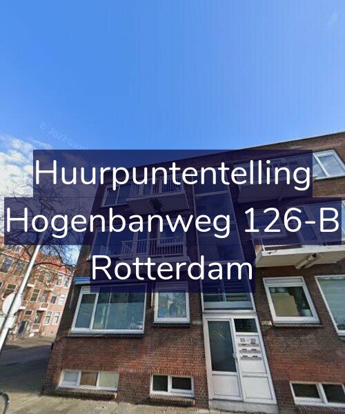 Foto gevel Huurpuntentelling voor Hogenbanweg 126-B, Rotterdam