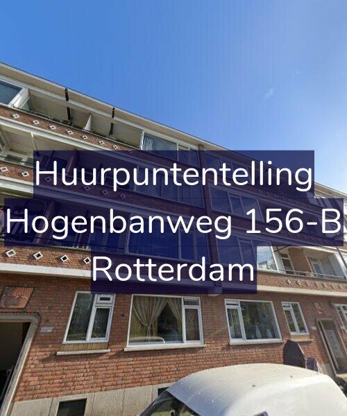 Foto gevel Huurpuntentelling voor Hogenbanweg 156-B, Rotterdam