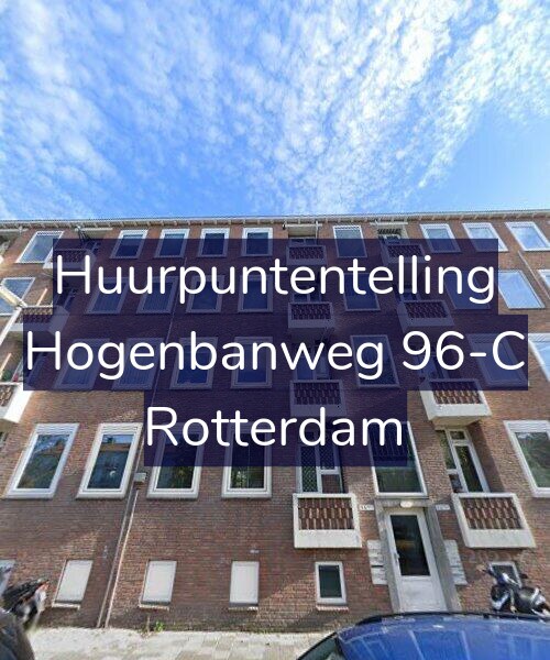 Foto gevel Huurpuntentelling voor Hogenbanweg 96-C, Rotterdam