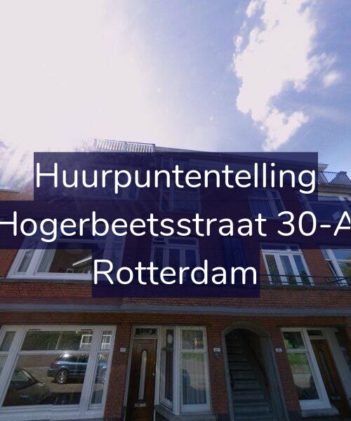 Foto gevel Huurpuntentelling voor Hogerbeetsstraat 30-A, Rotterdam