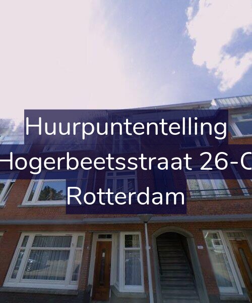 Foto gevel Huurpuntentelling voor Hogerbeetsstraat 26-C, Rotterdam