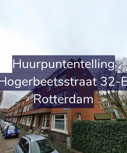 Foto gevel Huurpuntentelling voor Hogerbeetsstraat 32-B, Rotterdam