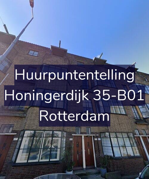 Foto gevel Huurpuntentelling voor Honingerdijk 35-B01, Rotterdam