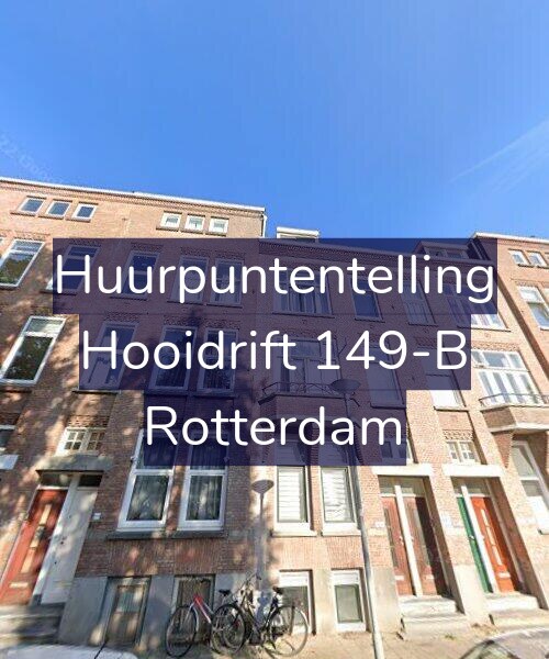 Foto gevel Huurpuntentelling voor Hooidrift 149-B, Rotterdam