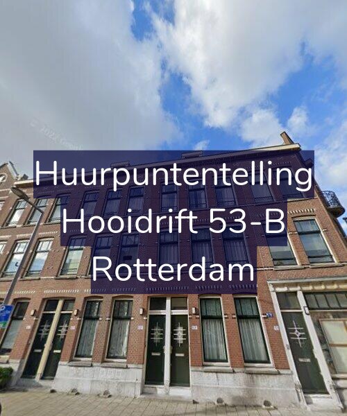 Foto gevel Huurpuntentelling voor Hooidrift 53-B, Rotterdam