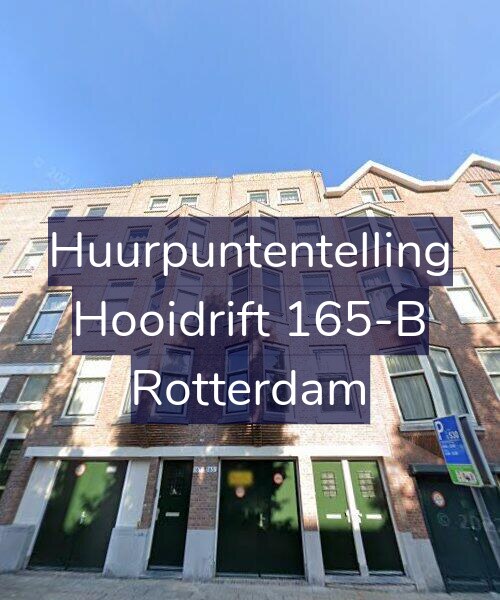Foto gevel Huurpuntentelling voor Hooidrift 165-B, Rotterdam