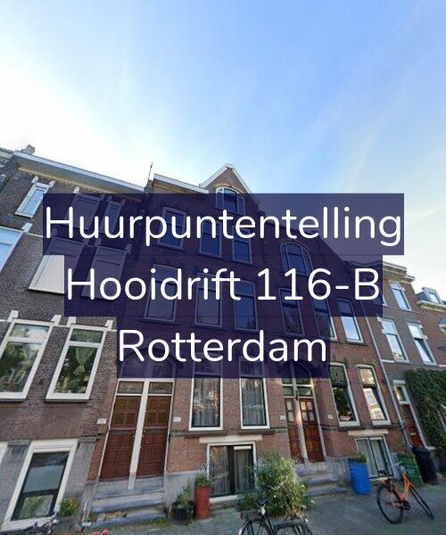 Foto gevel Huurpuntentelling voor Hooidrift 116-B, Rotterdam