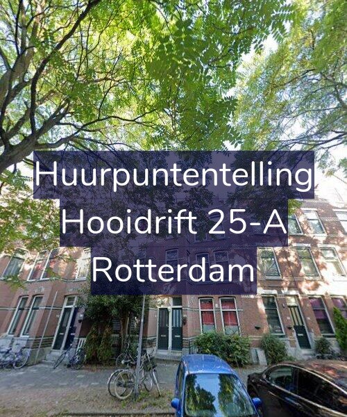 Foto gevel Huurpuntentelling voor Hooidrift 25-A, Rotterdam