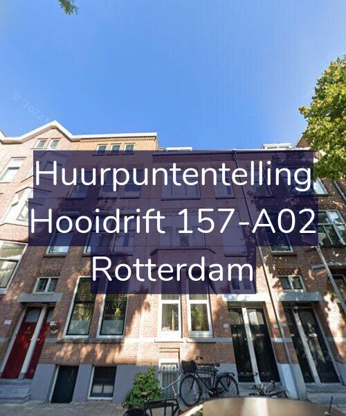 Foto gevel Huurpuntentelling voor Hooidrift 157-A02, Rotterdam