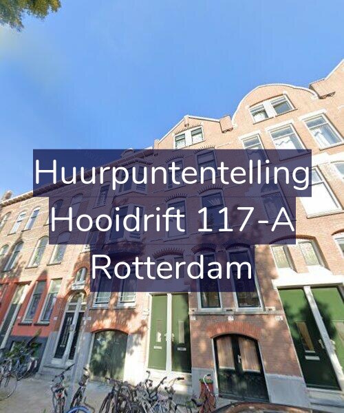 Foto gevel Huurpuntentelling voor Hooidrift 117-A, Rotterdam