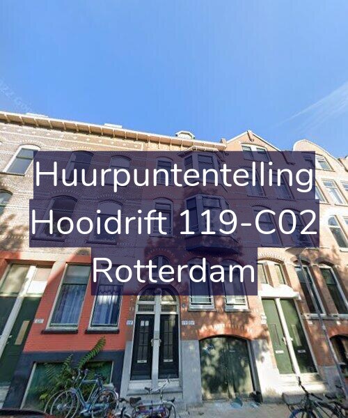 Foto gevel Huurpuntentelling voor Hooidrift 119-C02, Rotterdam