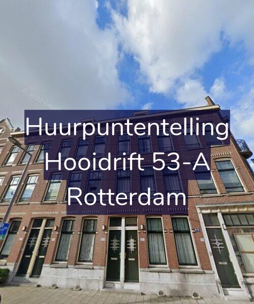 Foto gevel Huurpuntentelling voor Hooidrift 53-A, Rotterdam