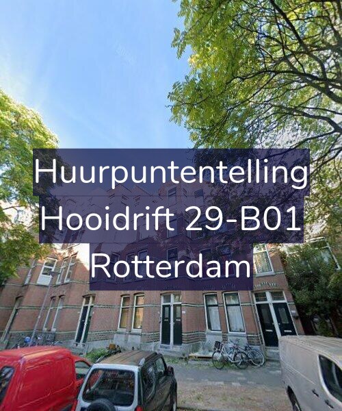 Foto gevel Huurpuntentelling voor Hooidrift 29-B01, Rotterdam