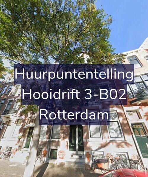 Foto gevel Huurpuntentelling voor Hooidrift 3-B02, Rotterdam