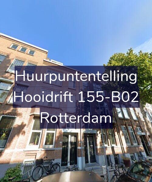 Foto gevel Huurpuntentelling voor Hooidrift 155-B02, Rotterdam