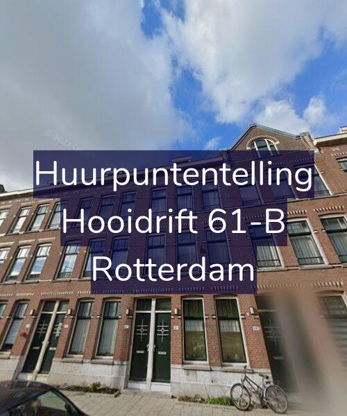 Foto gevel Huurpuntentelling voor Hooidrift 61-B, Rotterdam