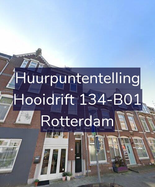 Foto gevel Huurpuntentelling voor Hooidrift 134-B01, Rotterdam