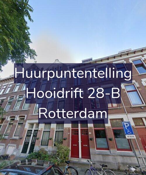 Foto gevel Huurpuntentelling voor Hooidrift 28-B, Rotterdam