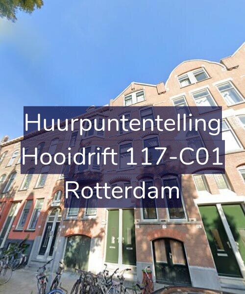 Foto gevel Huurpuntentelling voor Hooidrift 117-C01, Rotterdam