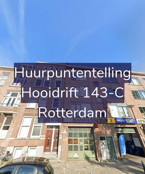 Foto gevel Huurpuntentelling voor Hooidrift 143-C, Rotterdam