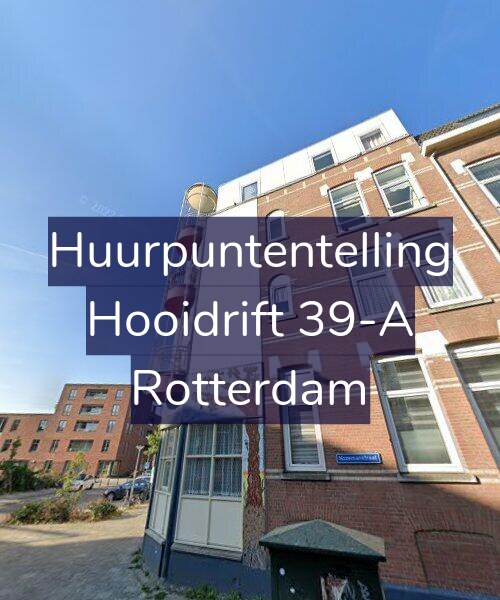 Foto gevel Huurpuntentelling voor Hooidrift 39-A, Rotterdam