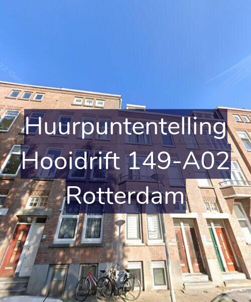 Foto gevel Huurpuntentelling voor Hooidrift 149-A02, Rotterdam