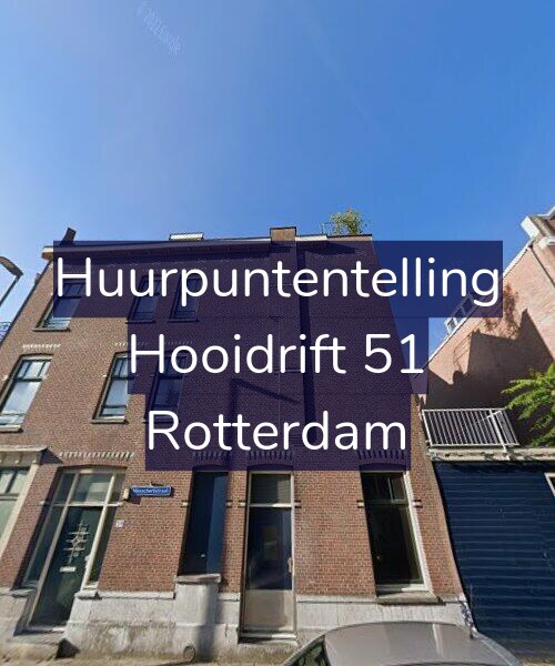 Foto gevel Huurpuntentelling voor Hooidrift 51, Rotterdam