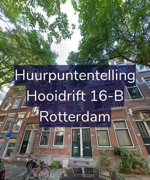 Foto gevel Huurpuntentelling voor Hooidrift 16-B, Rotterdam