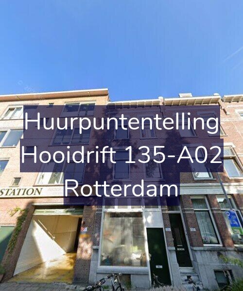 Foto gevel Huurpuntentelling voor Hooidrift 135-A02, Rotterdam