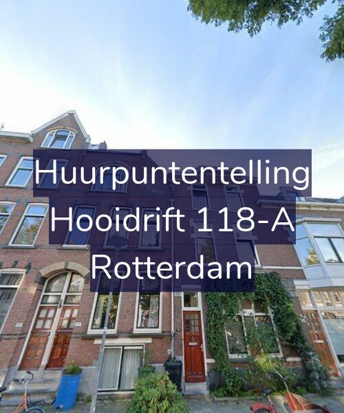 Foto gevel Huurpuntentelling voor Hooidrift 118-A, Rotterdam