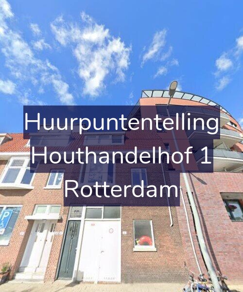 Foto gevel Huurpuntentelling voor Houthandelhof 1, Rotterdam