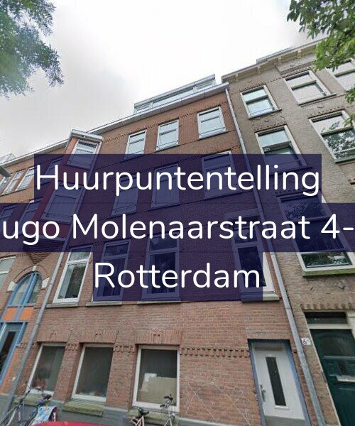 Foto gevel Huurpuntentelling voor Hugo Molenaarstraat 4-G, Rotterdam