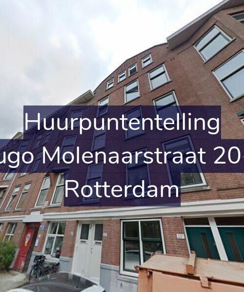 Foto gevel Huurpuntentelling voor Hugo Molenaarstraat 20-A, Rotterdam