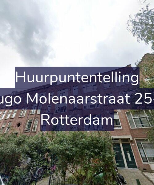 Foto gevel Huurpuntentelling voor Hugo Molenaarstraat 25-A, Rotterdam