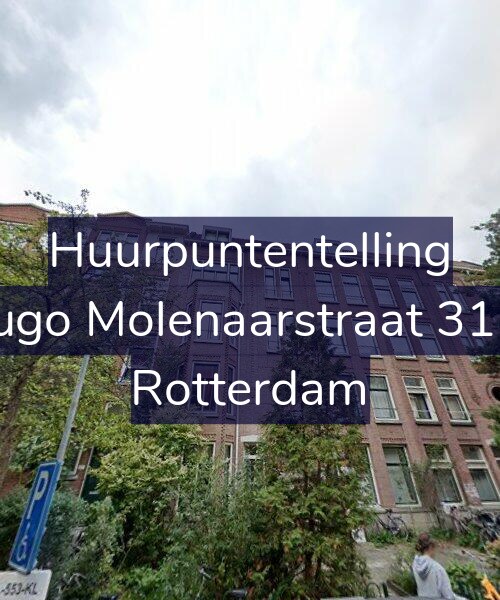 Foto gevel Huurpuntentelling voor Hugo Molenaarstraat 31-C, Rotterdam