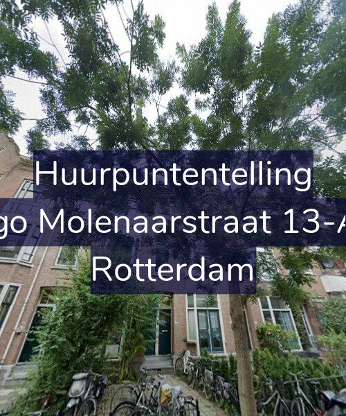 Foto gevel Huurpuntentelling voor Hugo Molenaarstraat 13-A02, Rotterdam